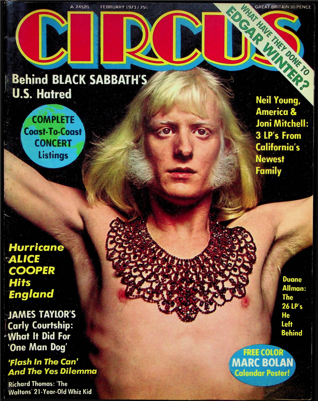 CIRCUS February 1973