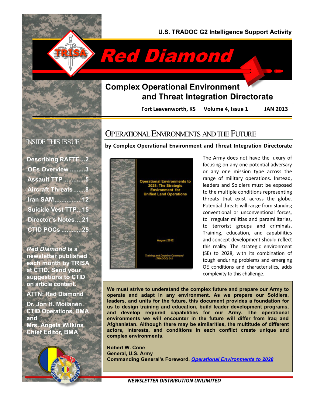 Red Diamond Newsletter