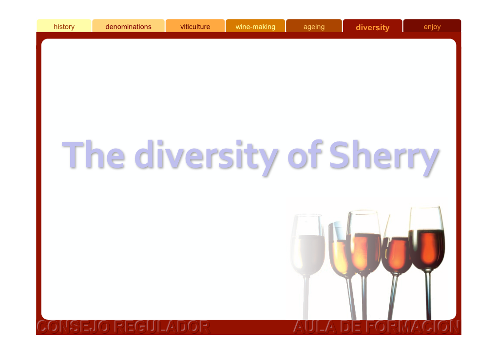 05 the Diversity of Sherry