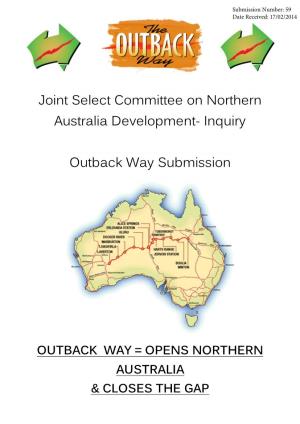 Joint Select Committee on Northern Australia Development- Inquiry
