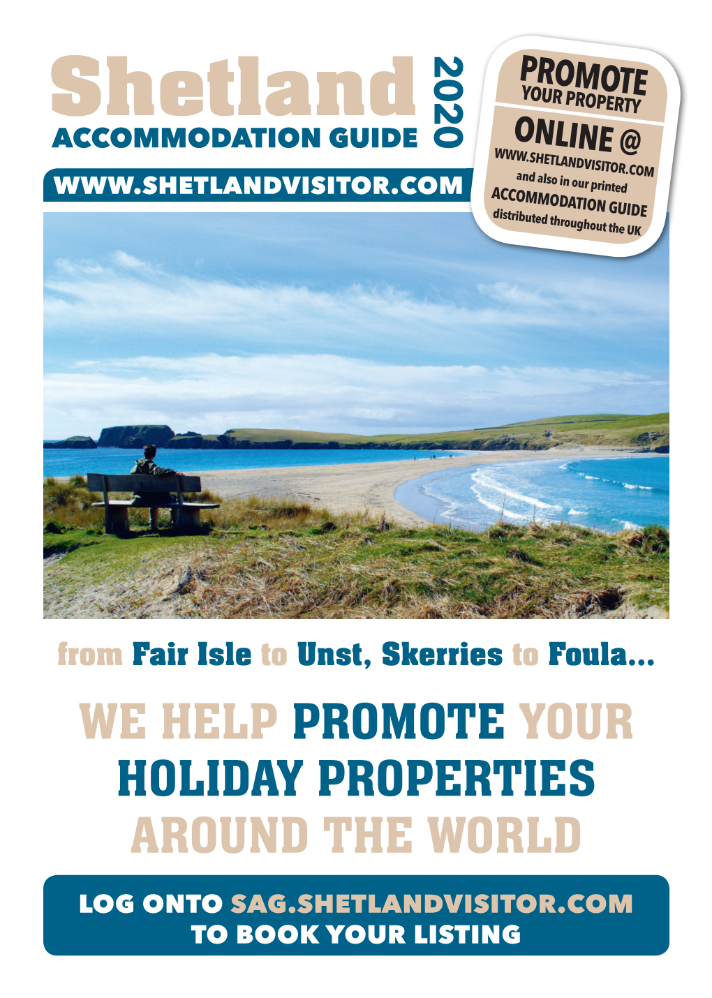 We Help Promote Your Holiday Properties Around the World