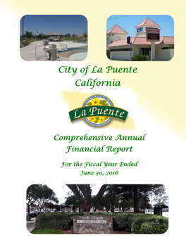 City of La Puente California