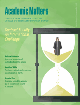 Contract Faculty: an International Challenge