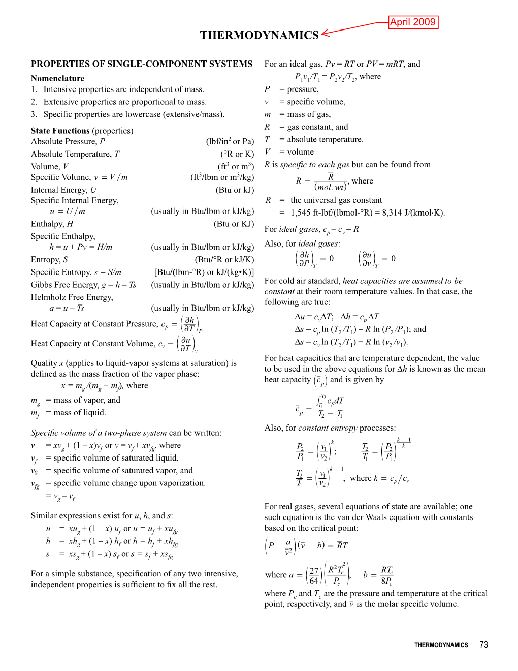 Thermodynamics