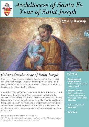 Prayers/General Intercessions to St. Joseph