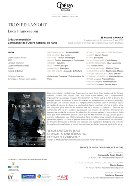 TROMPE-LA-MORT Luca Francesconi