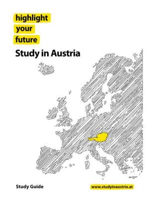 Study Guide Study & Research in Austria