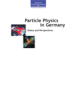Particle Physics in Germany