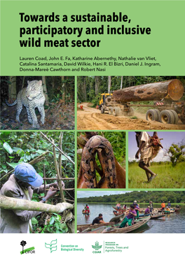 Towards a Sustainable, Participatory and Inclusive Wild Meat Sector