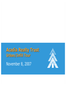 Acadia Realty Trust