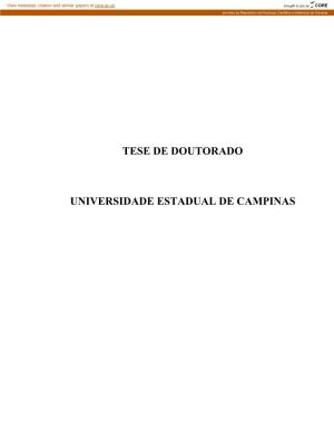 Tese De Doutorado Universidade Estadual De