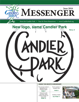 New Candler Park Logo Revealed and Approved by Susan Rose