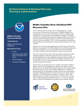 Northwest Salmon & Steelhead Recovery Planning & Implementation