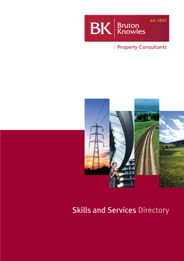 Skills and Services Directory Achieve More from Your Property Property