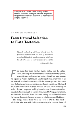 From Natural Selection to Plate Tectonics