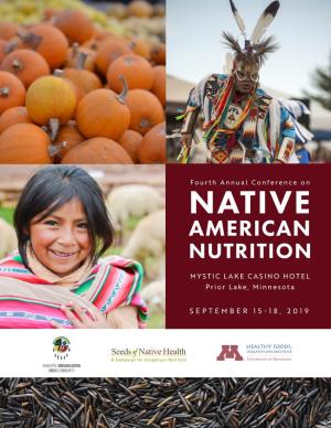 Conference Programming and Meet with Native American Journalists Over Shared Meals and Receptions