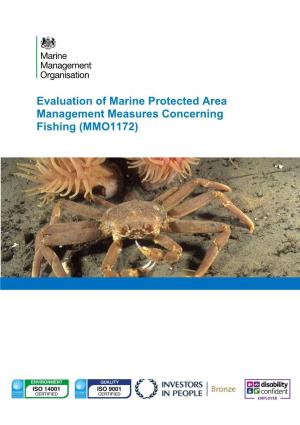 Evaluation of Marine Protected Area Management Measures Concerning Fishing (MMO1172)