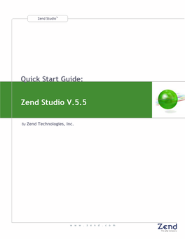 Zend Studio V.5.5