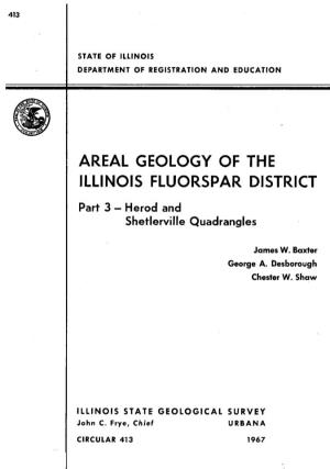 Areal Geology of the Illinois Fluorspar District