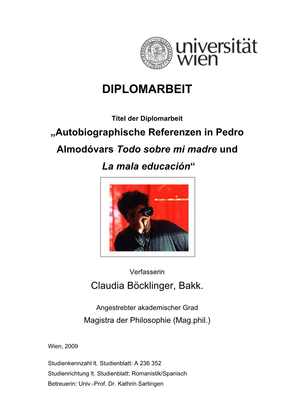 Diplomarbeit