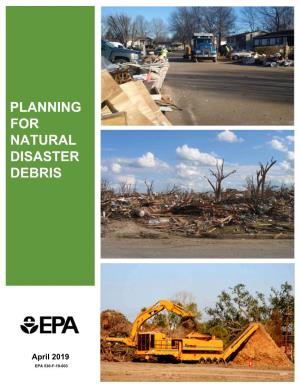 Planning for Natural Disaster Debris