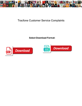 Tracfone Customer Service Complaints