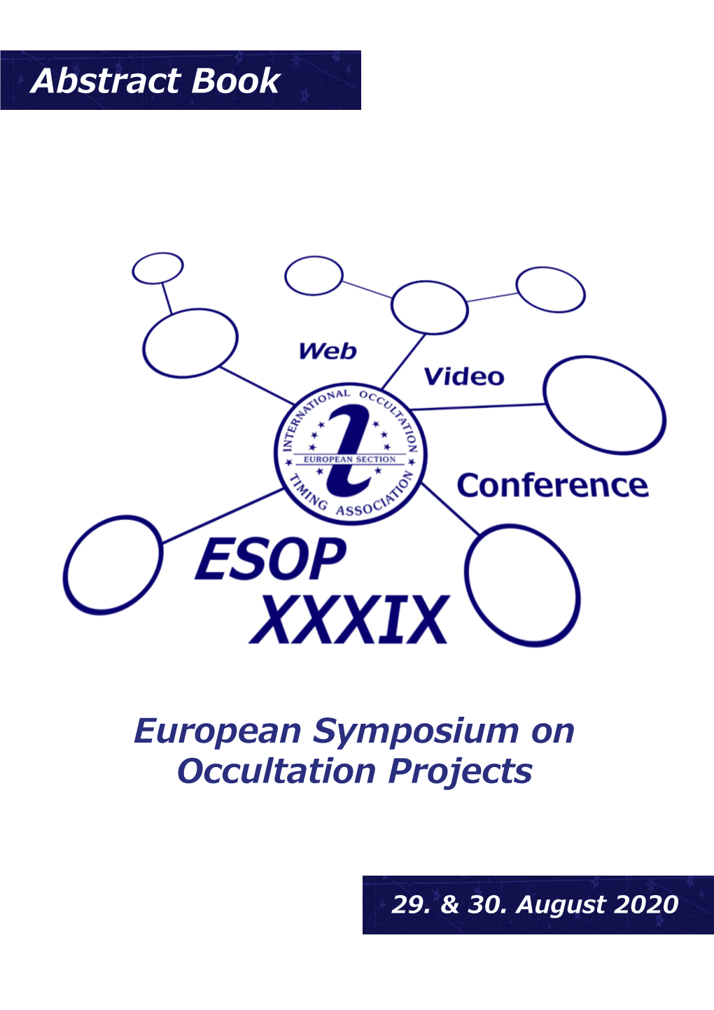 Abstract Book European Symposium on Occultation Projects