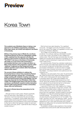 Korea Town Preview