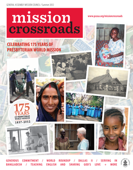 Celebrating 175 Years of Presbyterian World Mission