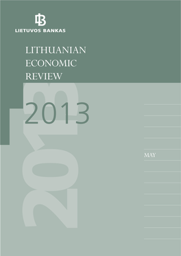 Lithuanian Economic Review