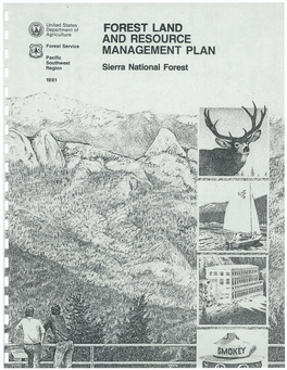 Chapter 4 of the Land and Resource Management Plan