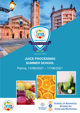 JUICE PROCESSING SUMMER SCHOOL Parma, 14/06/2021 – 17/06/2021