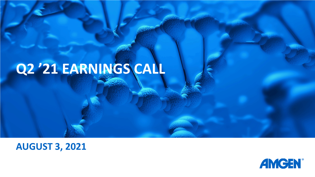 Q2 '21 Earnings Call