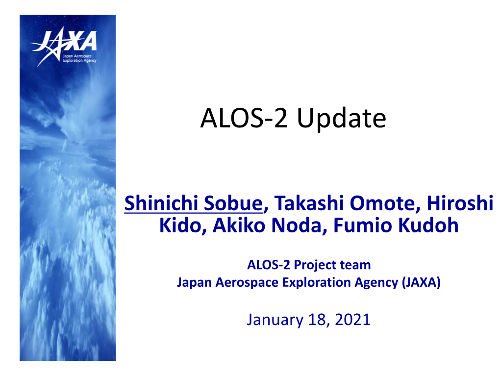 ALOS-2 Update