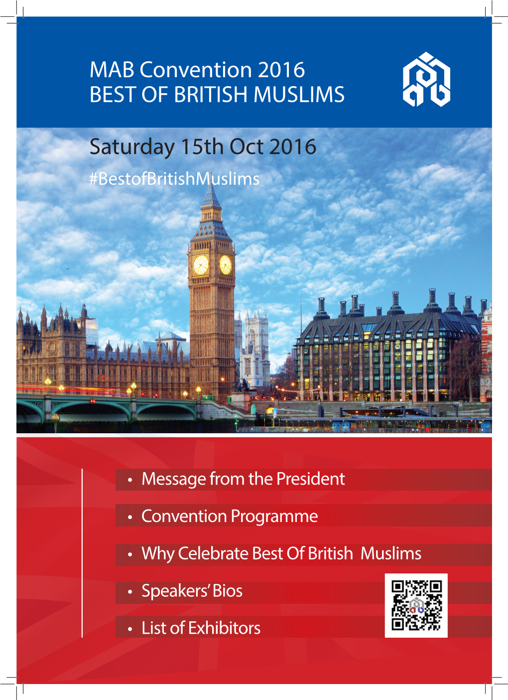 MAB Convention 2016 BEST of BRITISH MUSLIMS Saturday 15Th