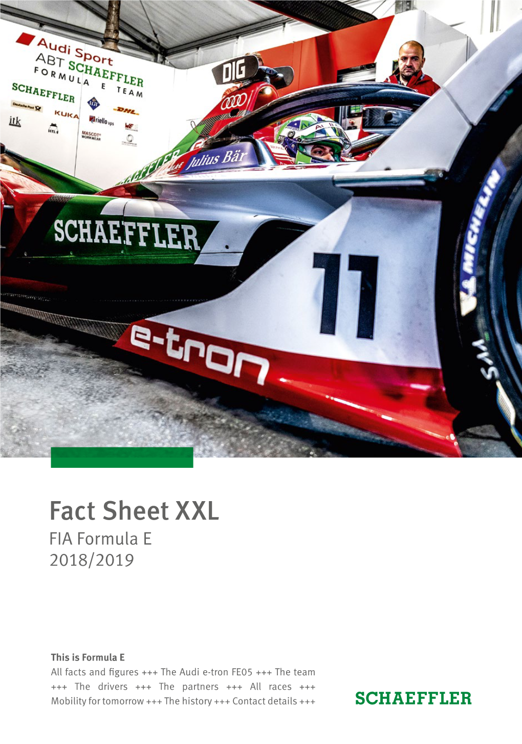 Fact Sheet XXL FIA Formula E 2018/2019