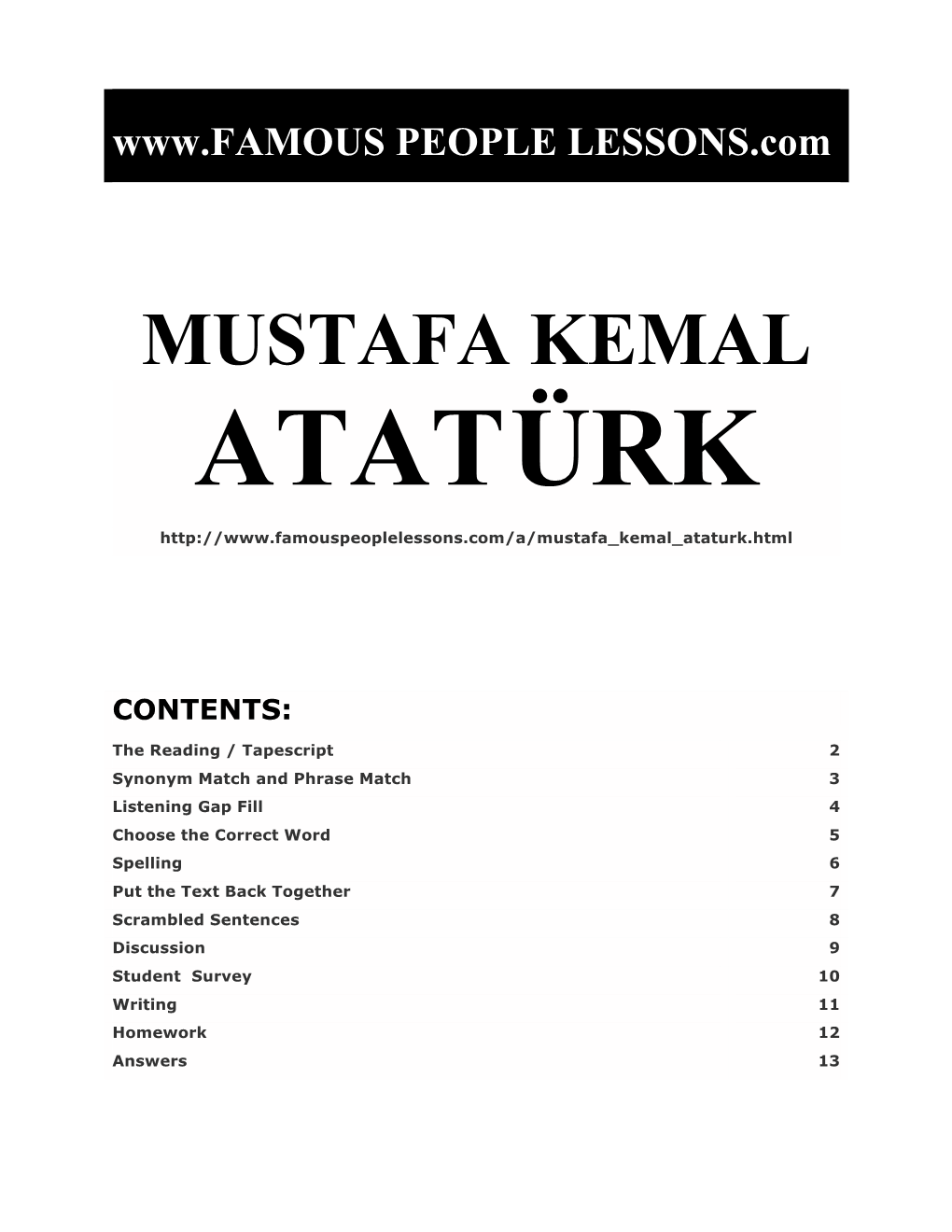 Mustafa Kemal