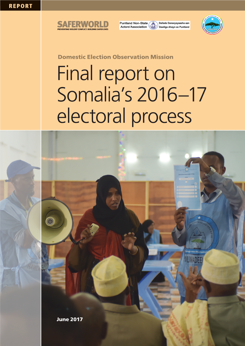 Final Report on Somalia's 2016–17 Electoral Process