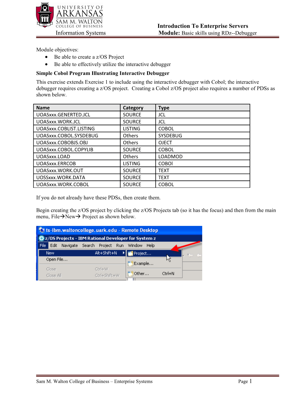 Course Module Document