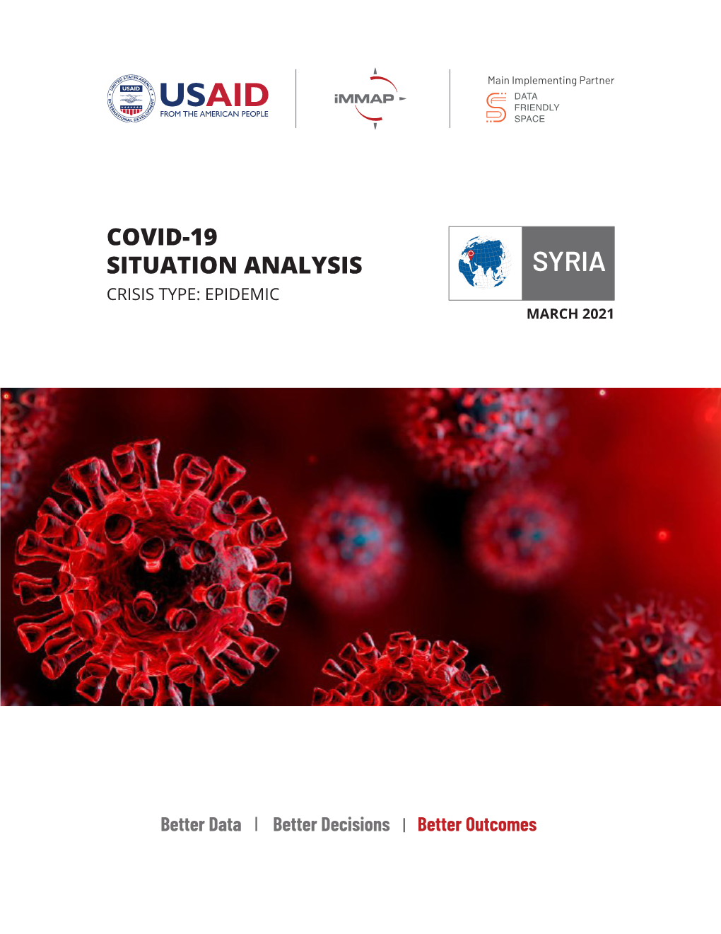 Covid-19 Situation Analysis Syria Crisis Type: Epidemic March 2021