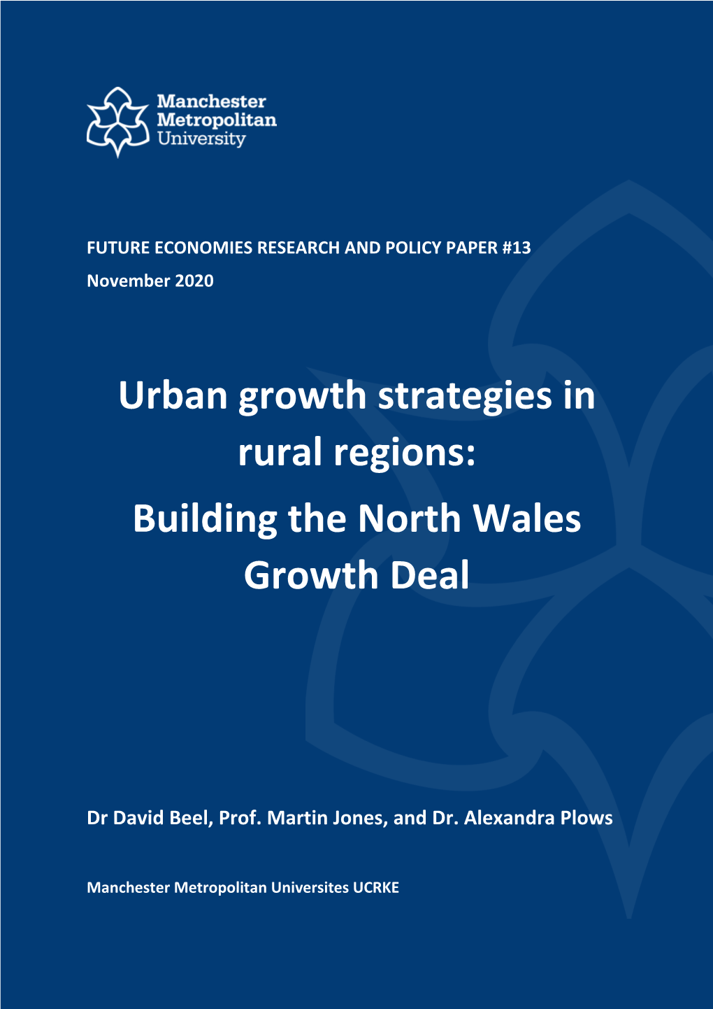 Building the North Wales Growth Deal