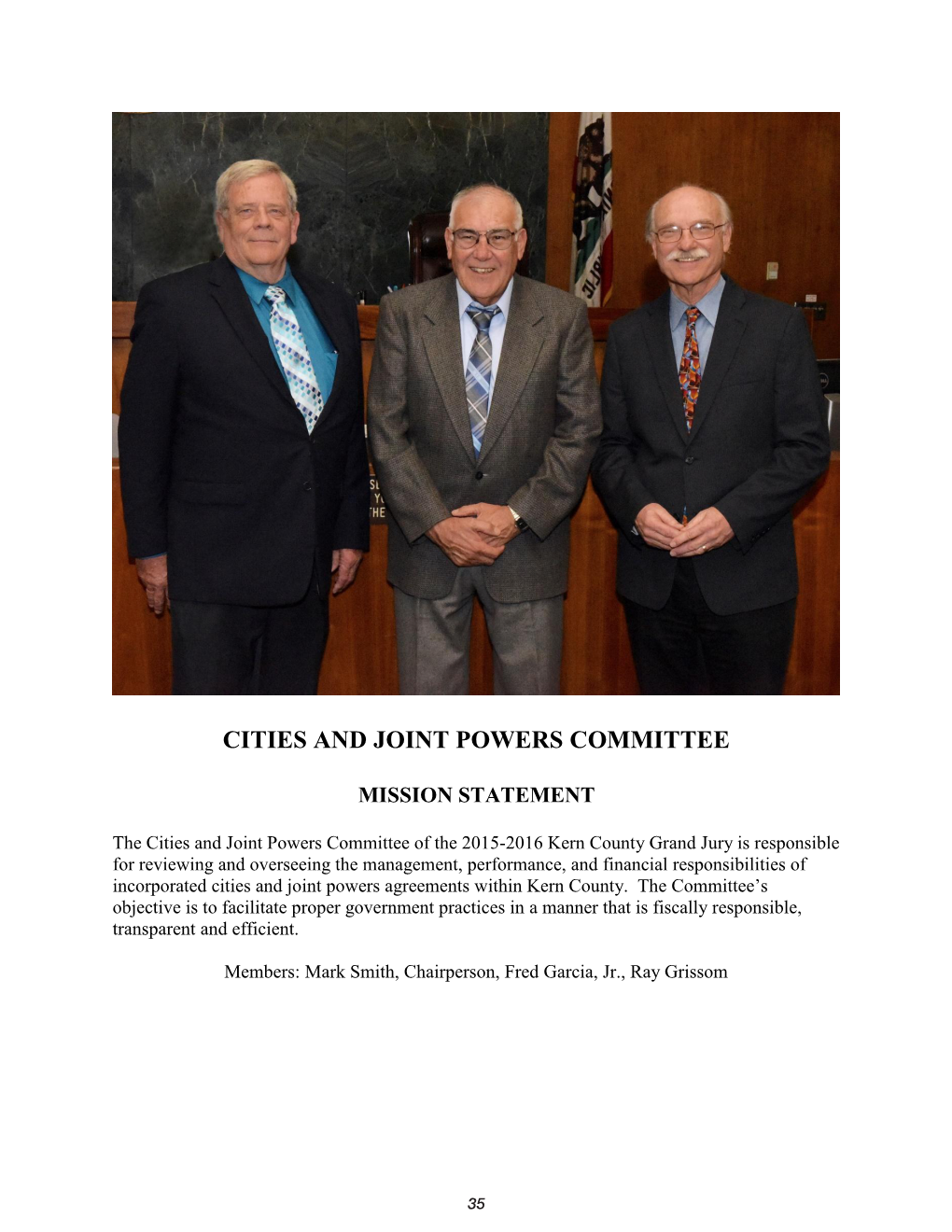 Cities and Joint Powers Committee