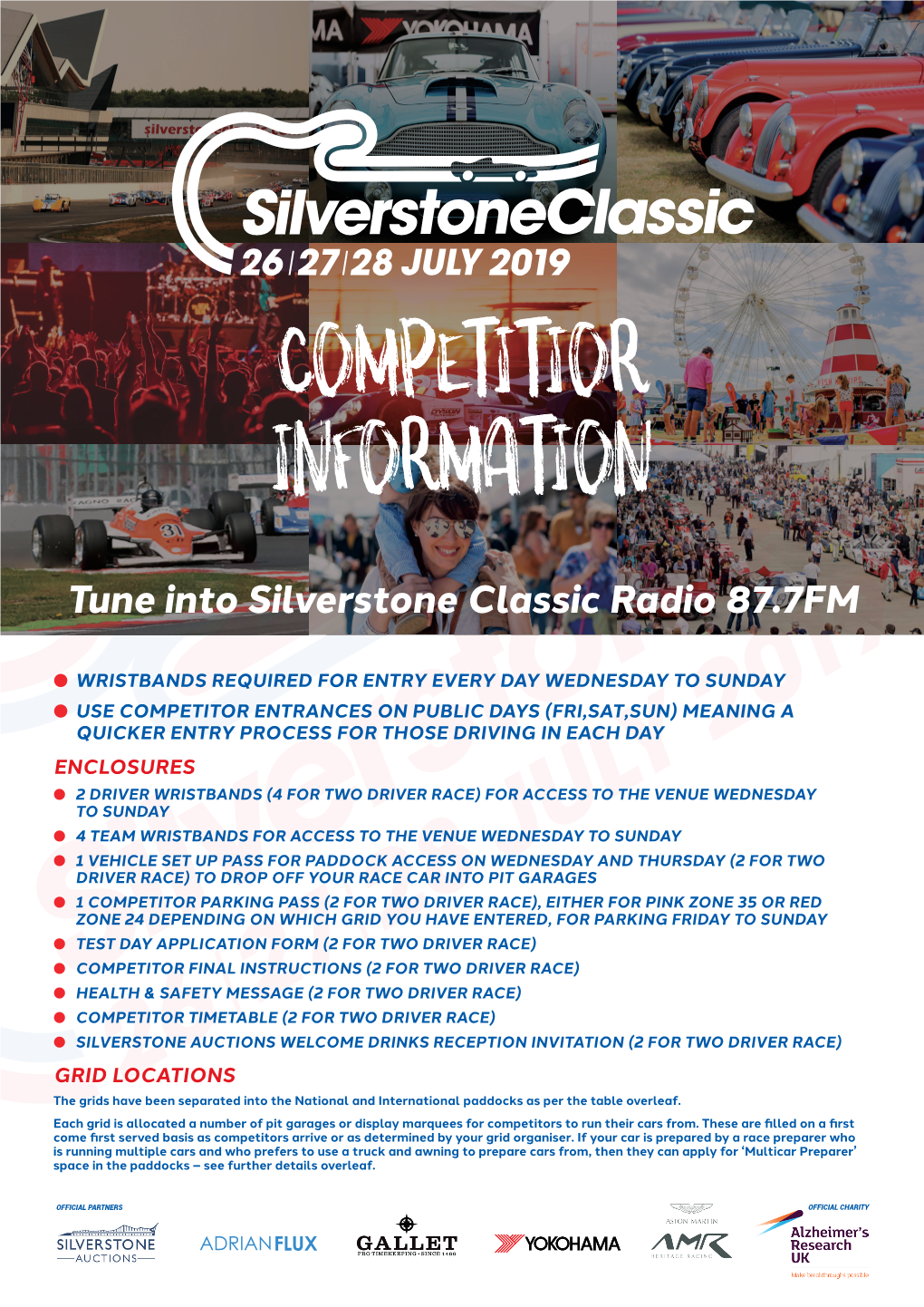 Tune Into Silverstone Classic Radio 87.7FM