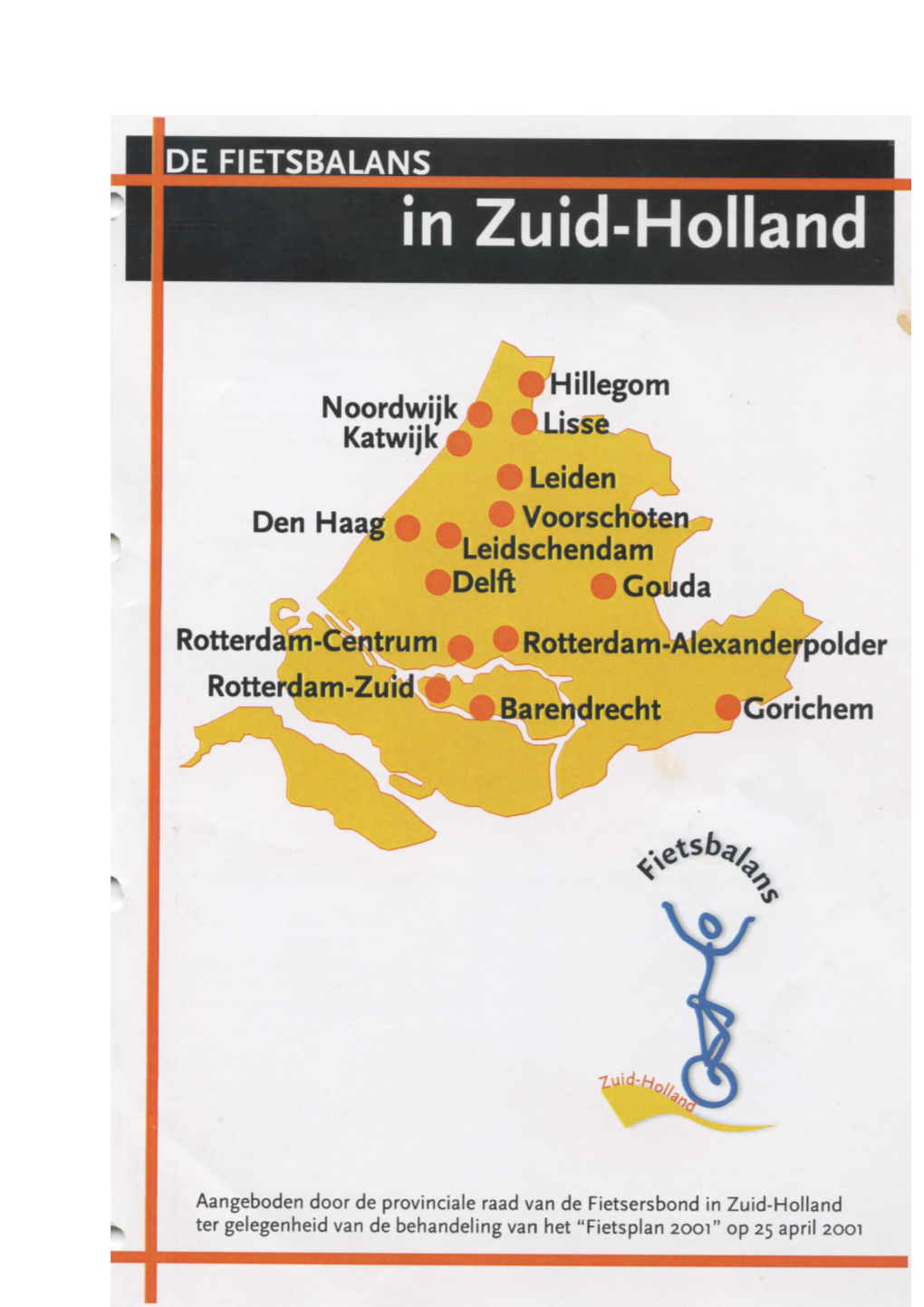 Fietsbalans in Zuid-Holland