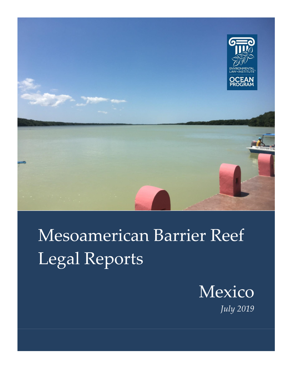 Mesoamerican Barrier Reef Legal Reports Mexico