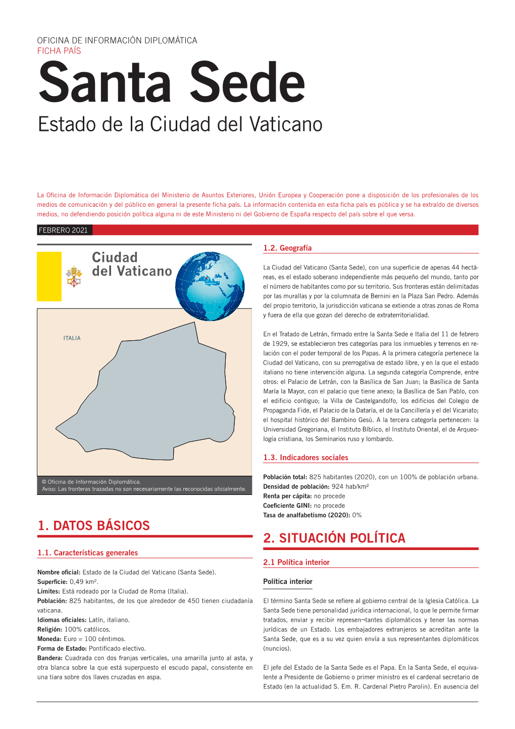 Santa Sede Estado De La Ciudad Del Vaticano