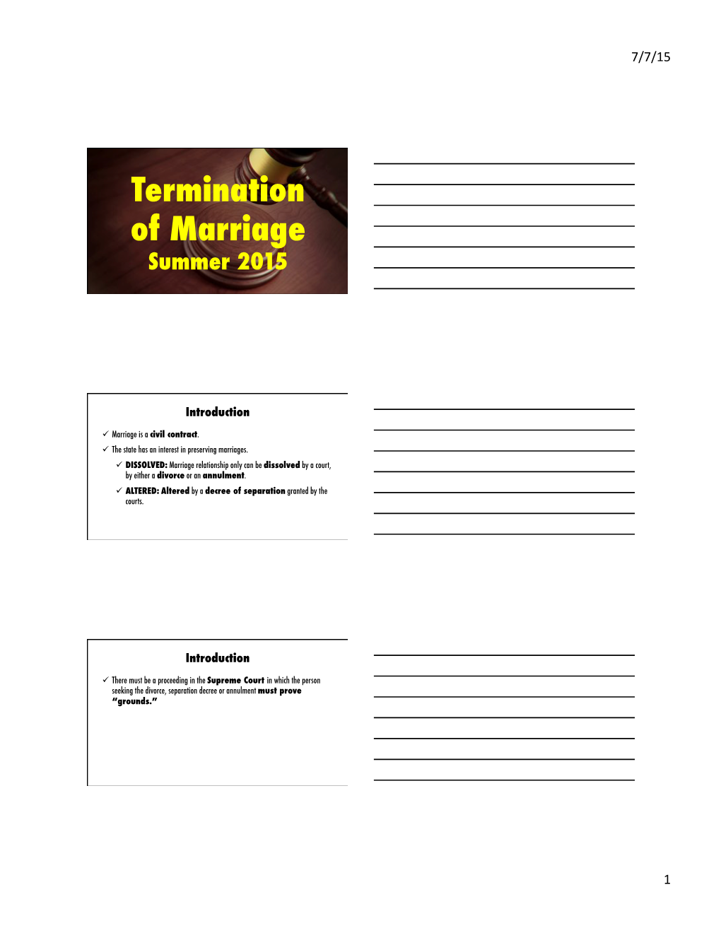 Termination of Marriage in New York.Pptx