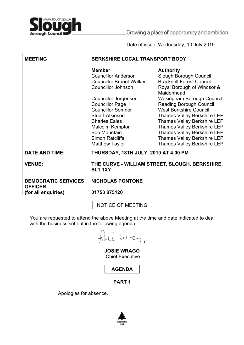 (Public Pack)Agenda Document for Berkshire Local Transport Body, 18