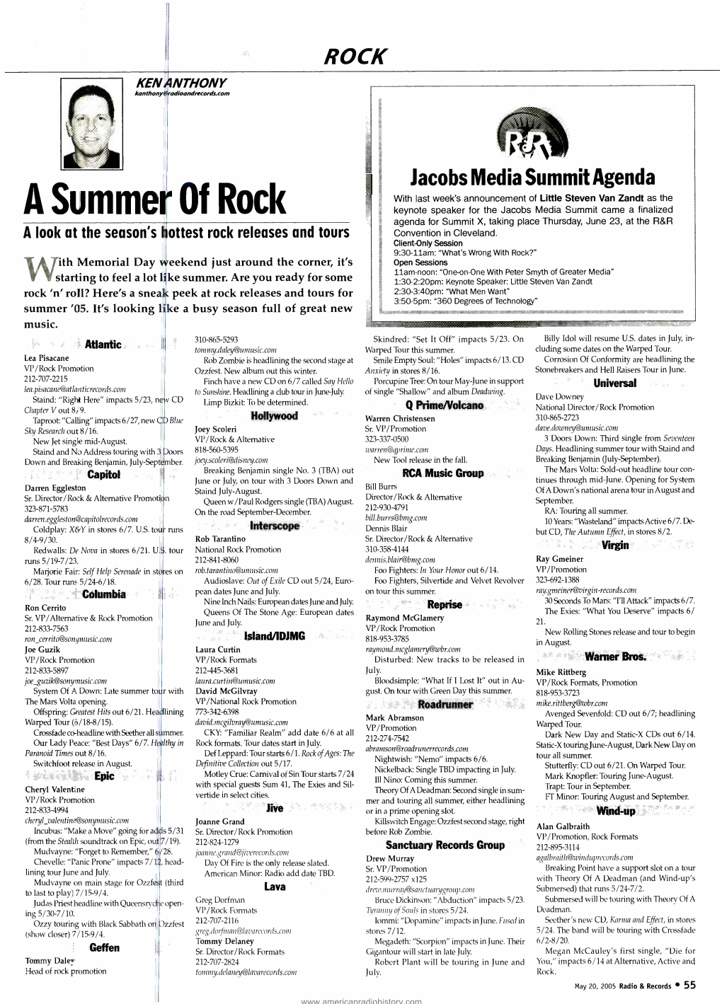 A Summer of Rock