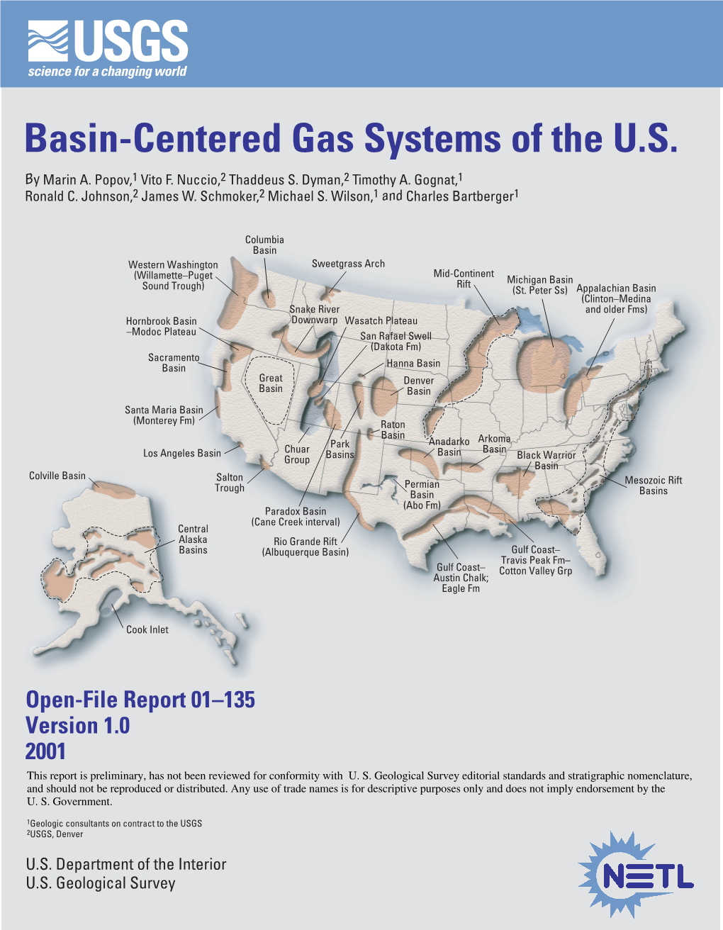 Basin-Centered Gas Systems of the U.S. by Marin A